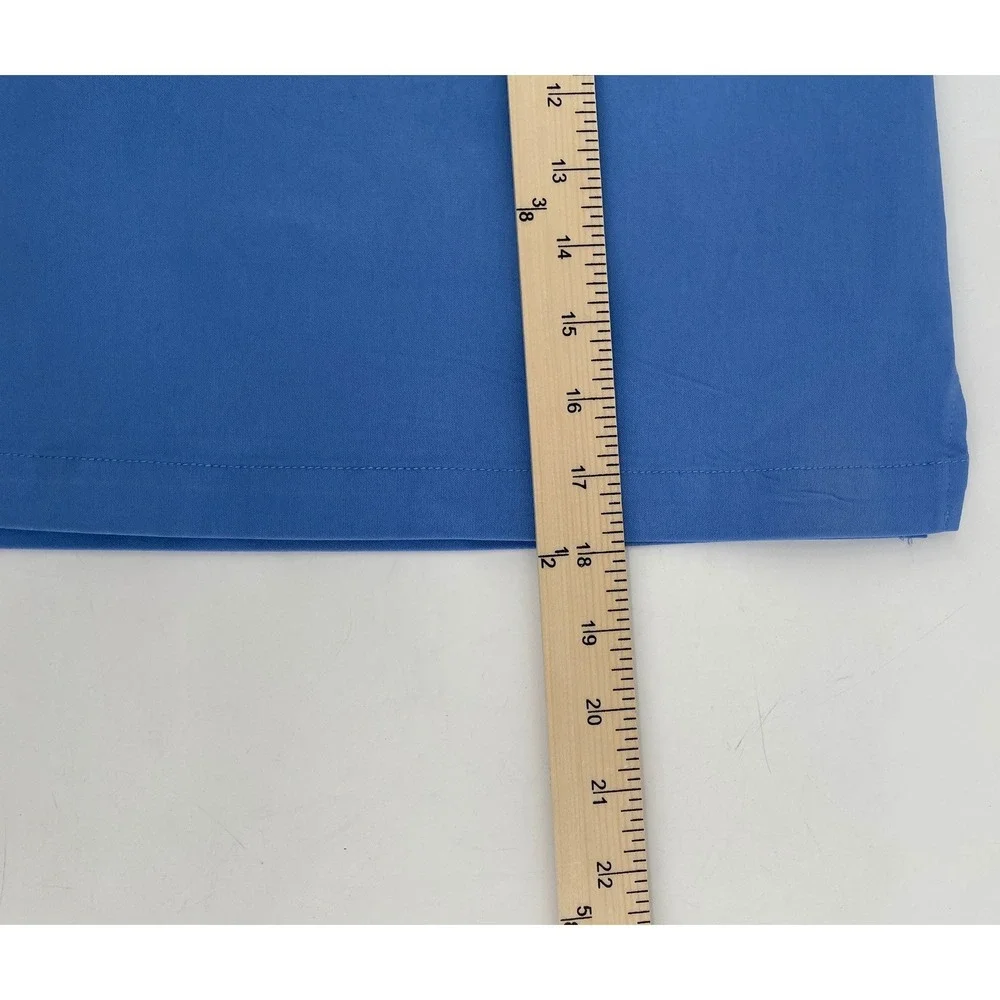 Rafaella Comfort Skort Womens XL Blue Travel‎ Nautical Preppy Stretch Mini Skirt